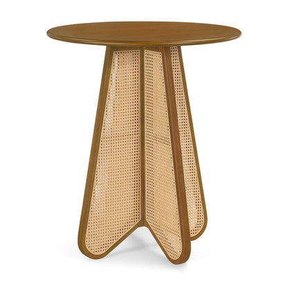 Butterfly - Solid Wood And Natural Cane Table