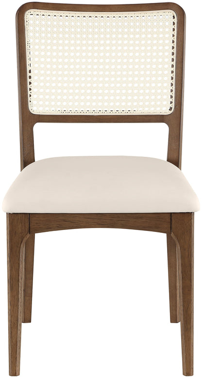 Atrium - Upholstered Seat Dining Chair With Brushed Brown Base (Set of 2)