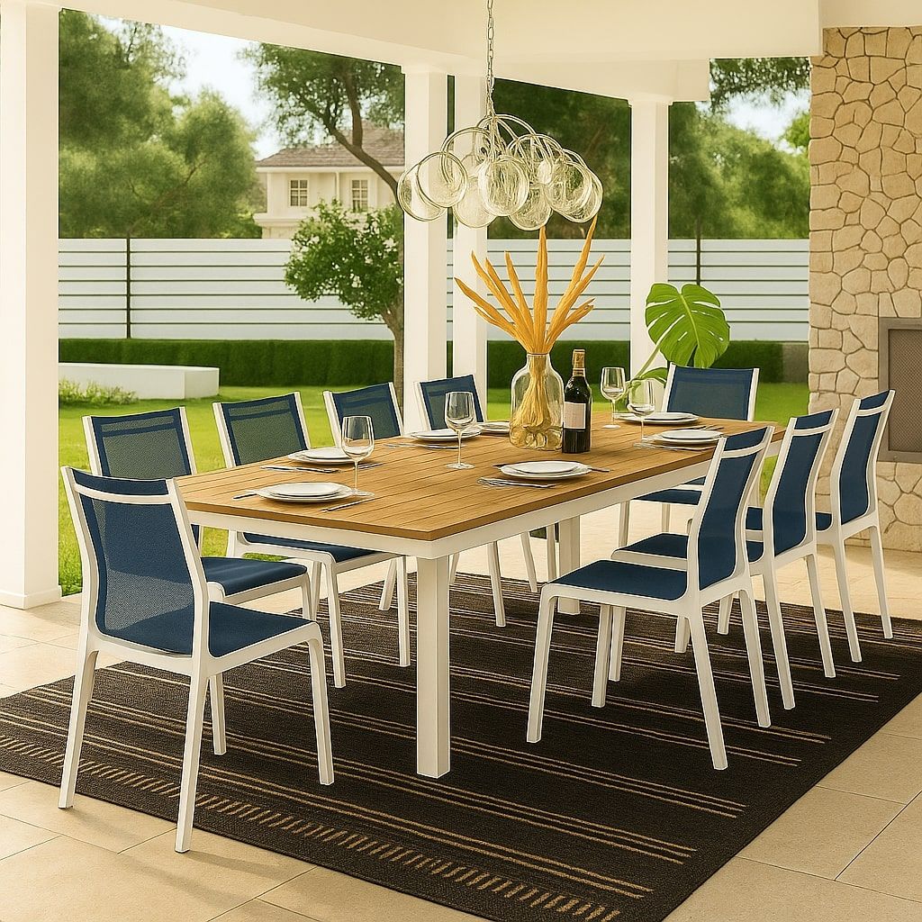 Nizuc - Outdoor Patio Extendable Dining Table