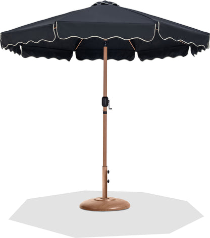 Amalfi - Patio Umbrella - Light Brown Base / Light Brown Pole