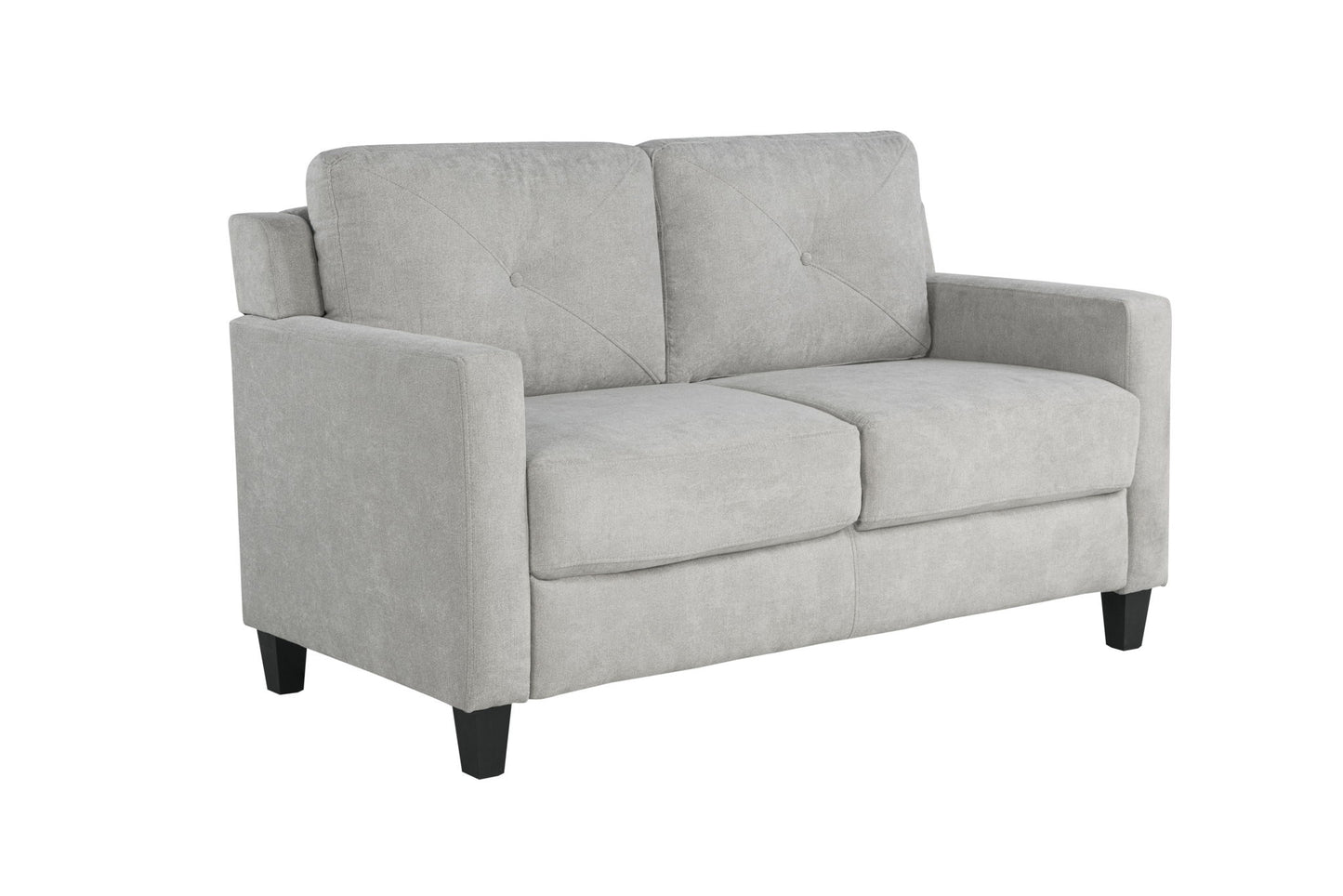 Horatio - Chenille 2 Seater Loveseat - Taupe