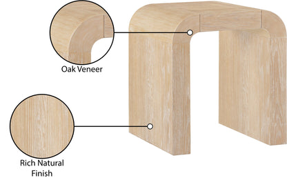 Toulon - Oak Veneer End Table