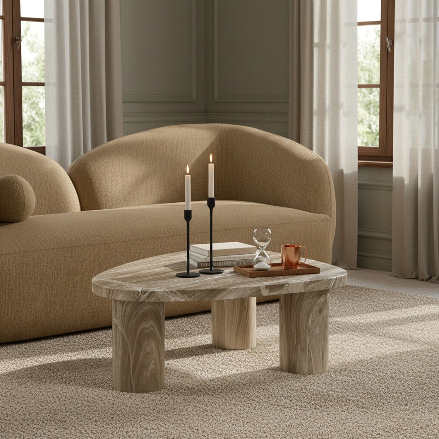 Teramo - Concrete Indoor / Outdoor Coffee Table