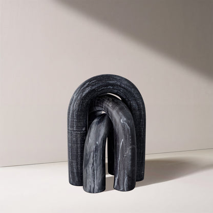 Arco - 3 Piece Marble Decorative Object