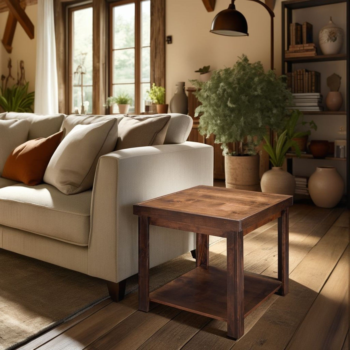 Sausalito - Side Table - Whiskey