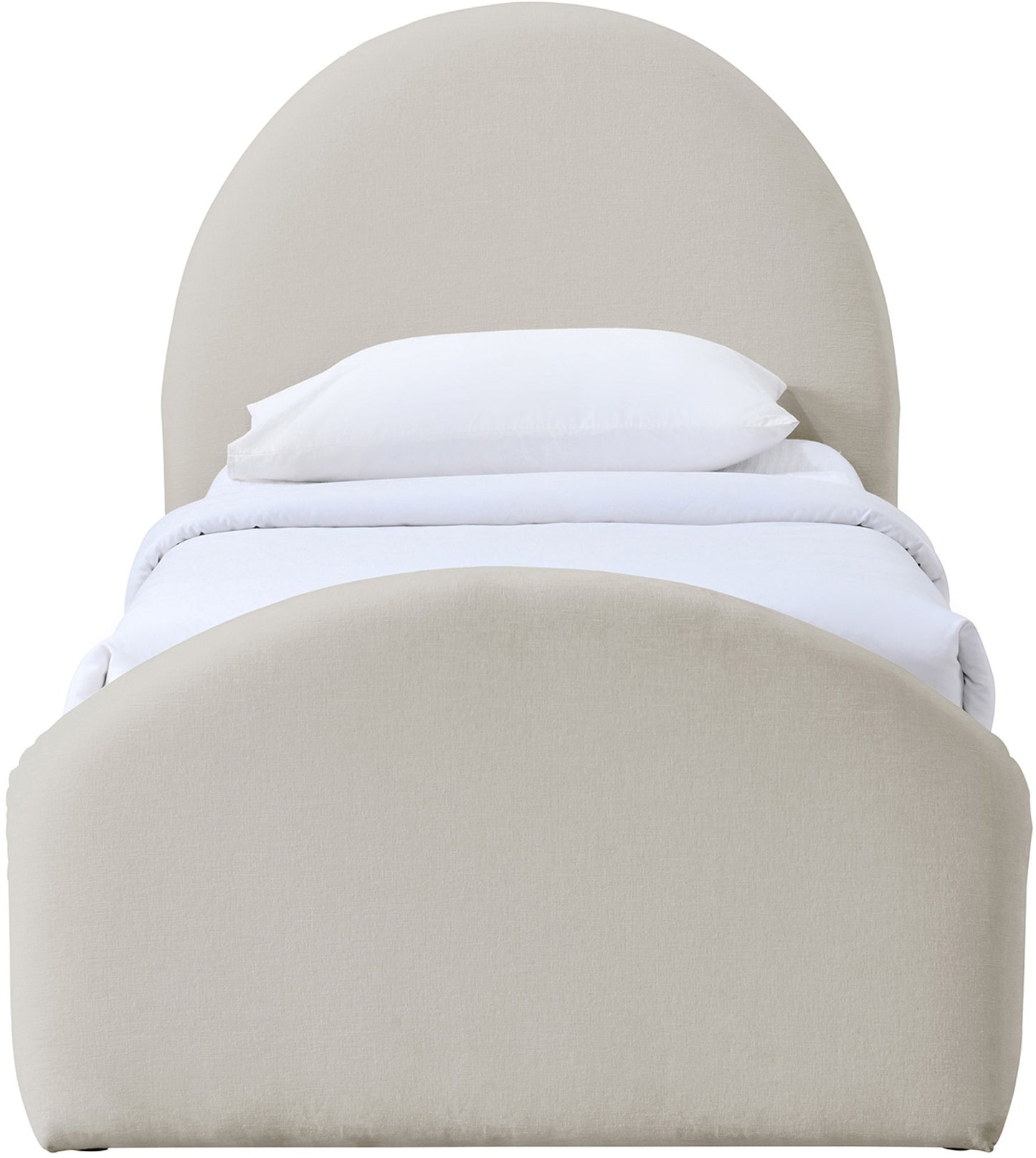 Andaz - Chenille Fabric Upholstered Bed