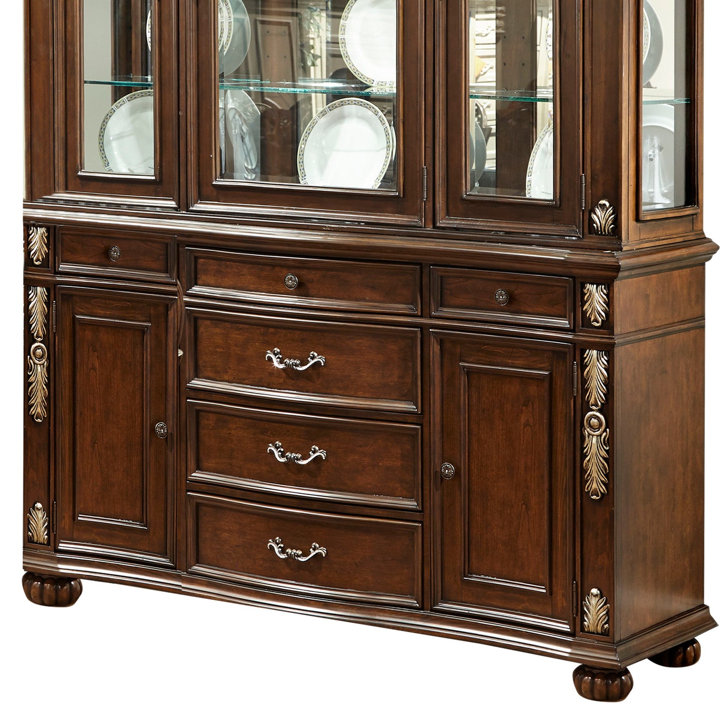 Rosanna Dining - Hutch - Dark Brown