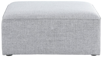 Cube - Linen Ottoman