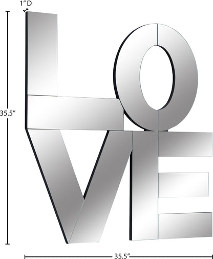 Love - Mirror - Pearl Silver