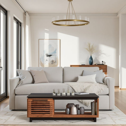 Graceland - Coffee Table - Black, Bourbon