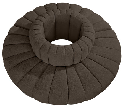 Arc - Boucle Fabric 8 Piece Round Modular Sofa