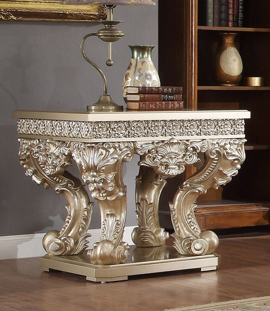 HD-8022 - End Table - Champagne Gold