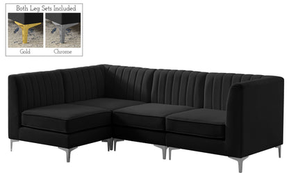 Alina - 4 Piece Modular L-Shaped Sectional