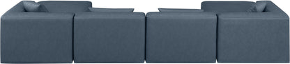 Cube - 6 Piece Modular Double Chaise Sectional