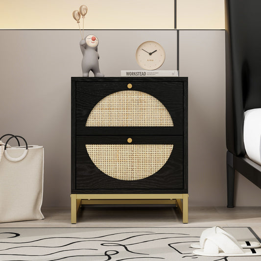 Allen - 2 Drawer Nightstand (Set of 2)
