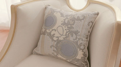 HD-6127 - Chair - Beige / Gold