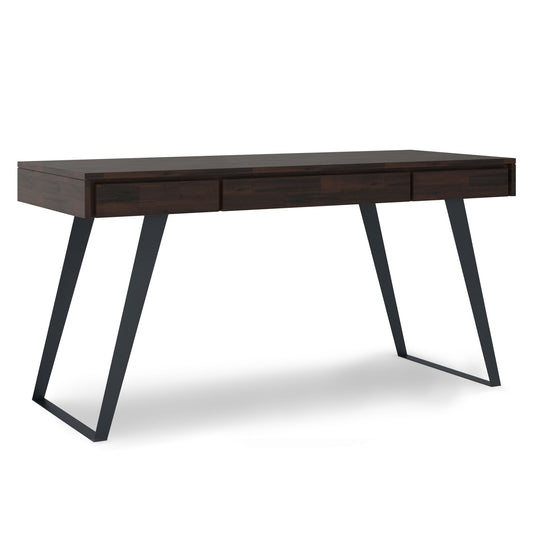Lowry - Desk - Distressed Hickory Brown