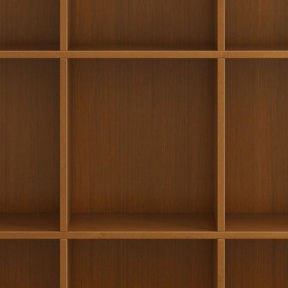 Acadian - 9 Cube Bookcase And Storage Unit - Light Golden Brown