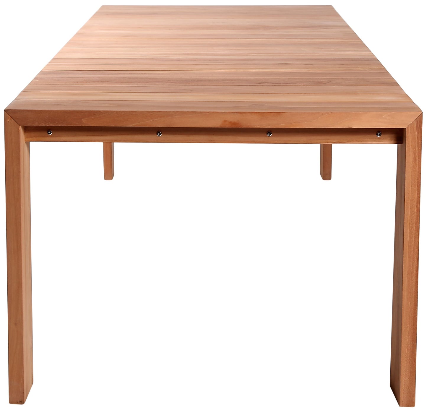 Tulum - Teak Outdoor Patio Dining Table - Natural