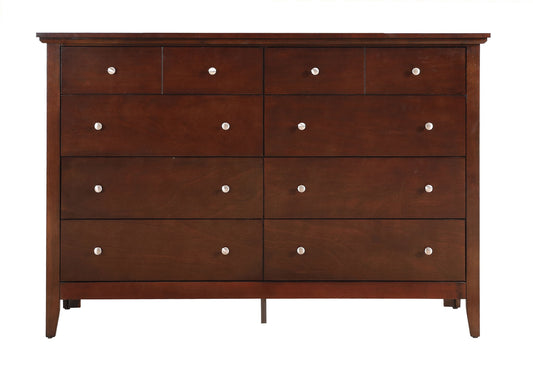 Elegant Casual Dresser - Cappuccino