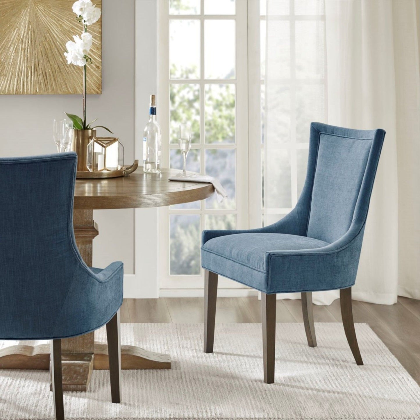 Ultra - Dining Side Chair With Chenille Upholstery (Set of 2)