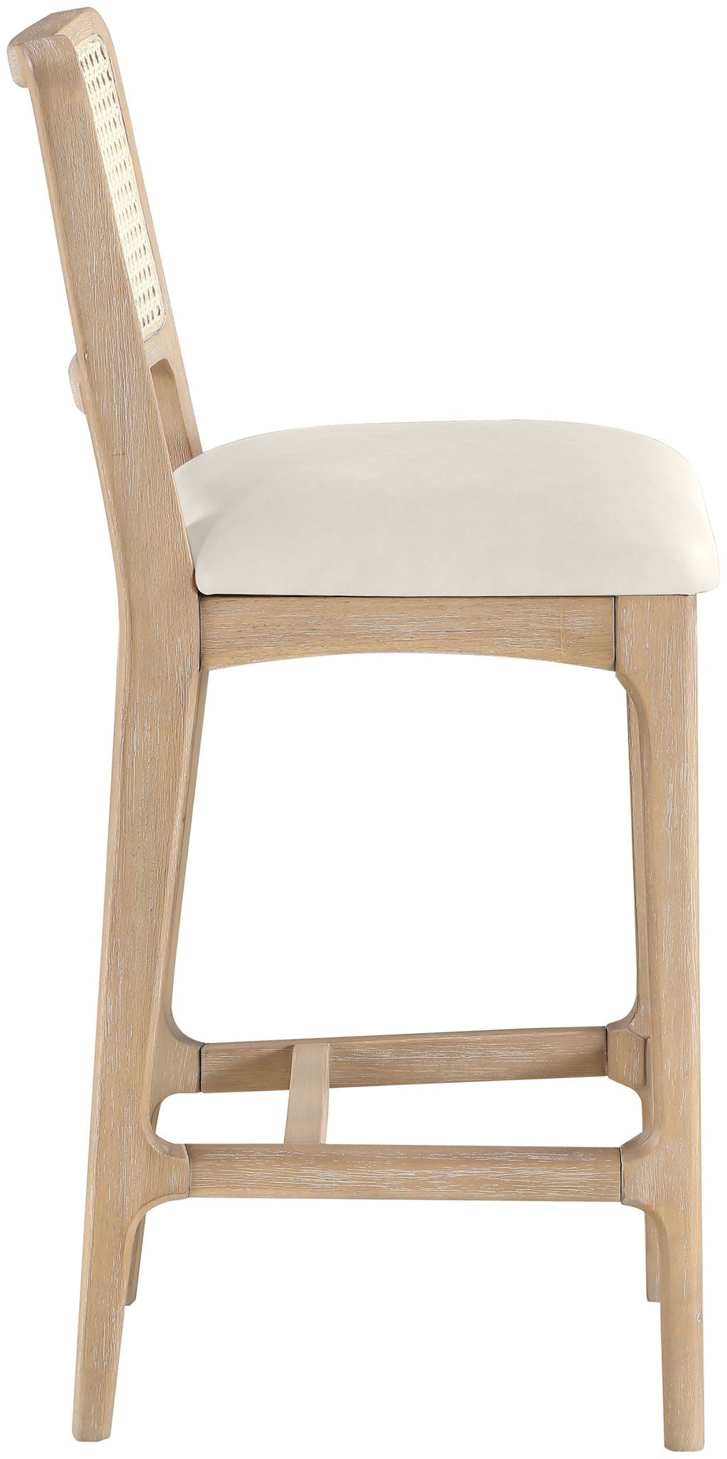 Atrium - Counter Stool With Brushed Natural Base (Set of 2)