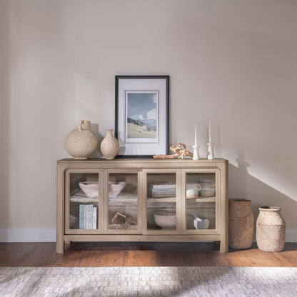 Solano - Sliding Door Dining Sideboard Server - Weathered Mango
