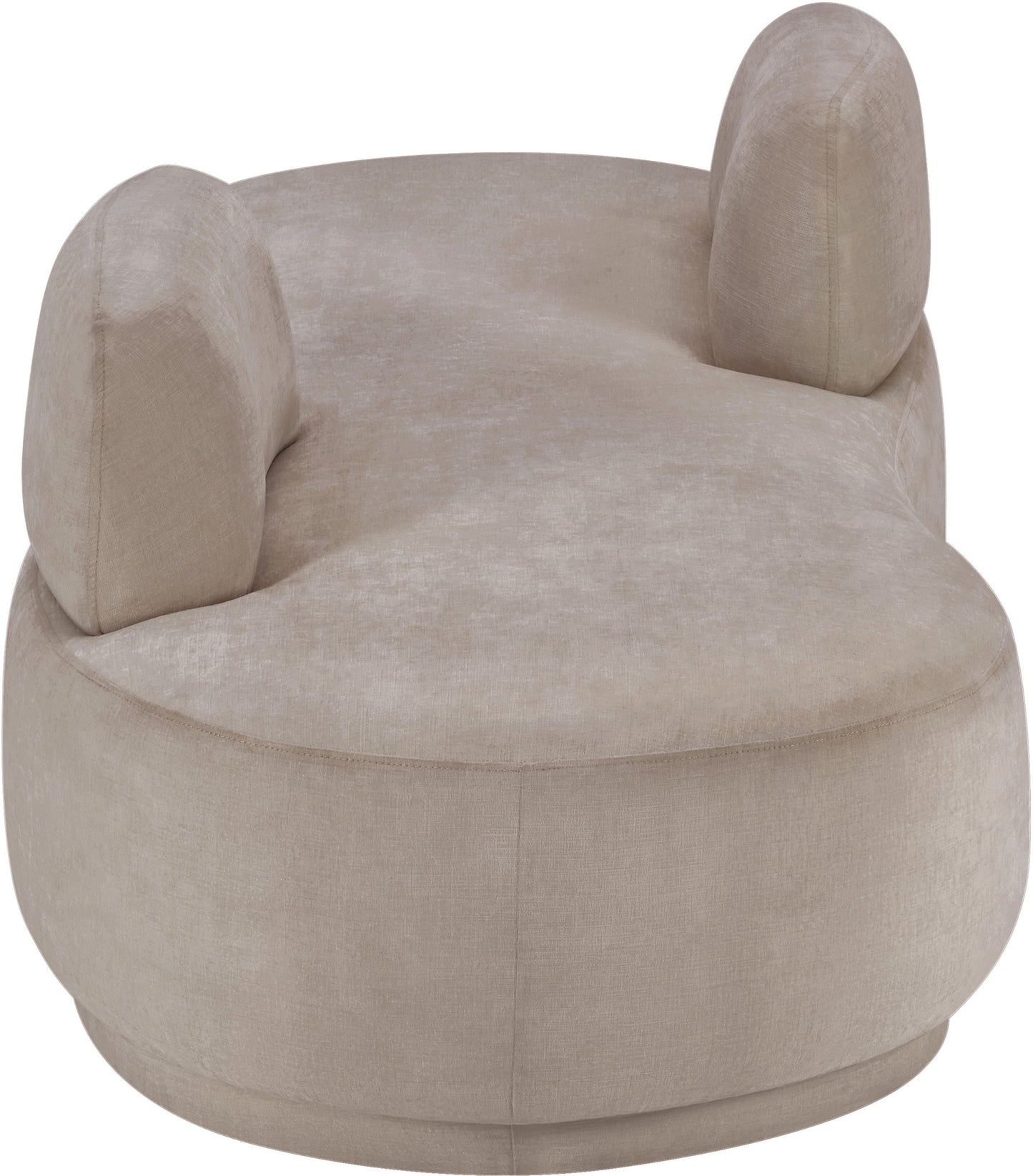 Argyle - Chenille Fabric Chaise / Loveseat