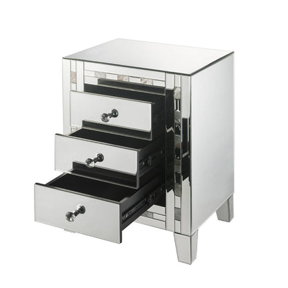 Nasa - Accent Table - Mirrored & Mother Pearl