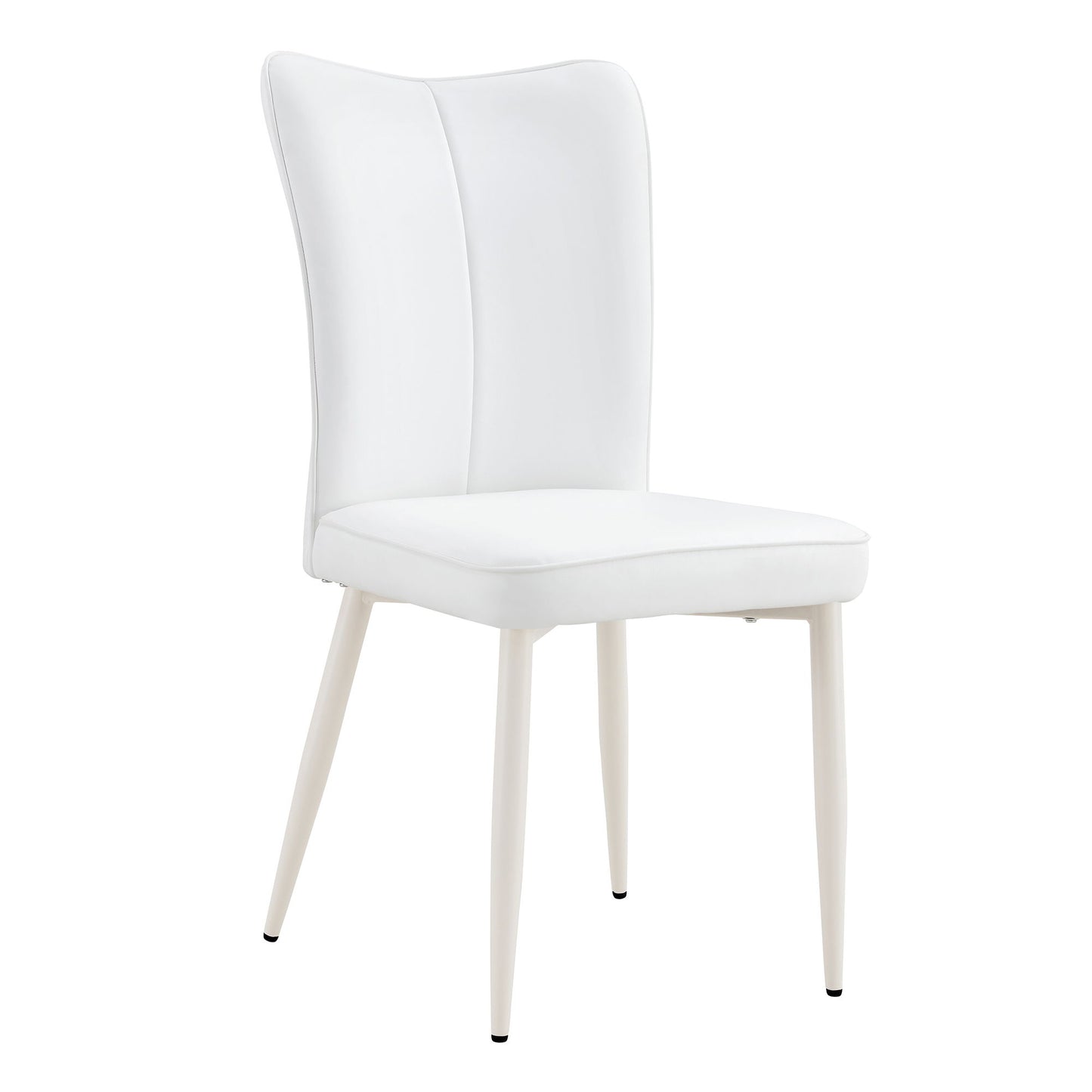 Modern Minimalist Dining Chairs With Metal Legs