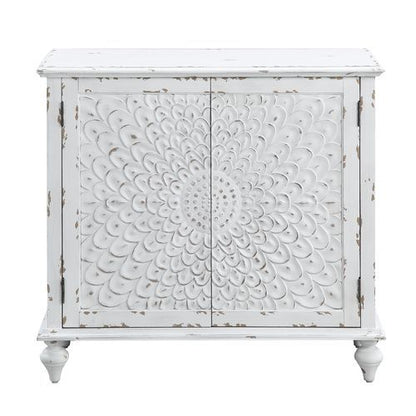 Daray - Console Cabinet - Antique White