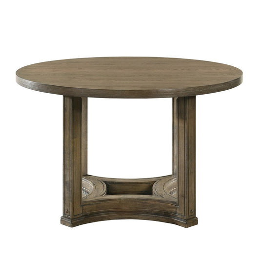 Parfield - Round Dining Table - Weathered Oak