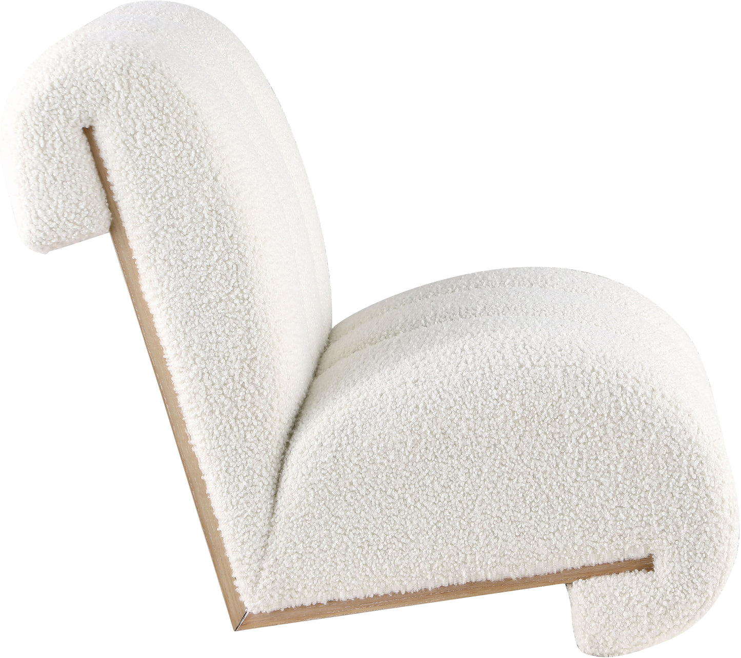 Swoon - Accent Chair With Natural Base