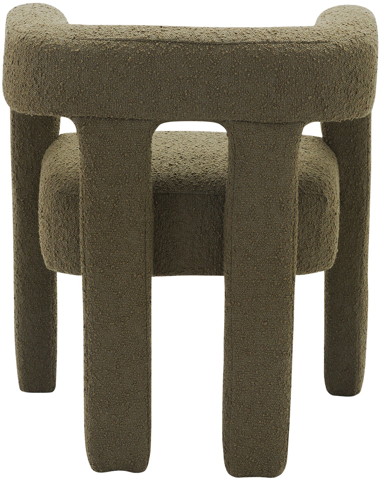 Athena - Boucle Fabric Dining Chair