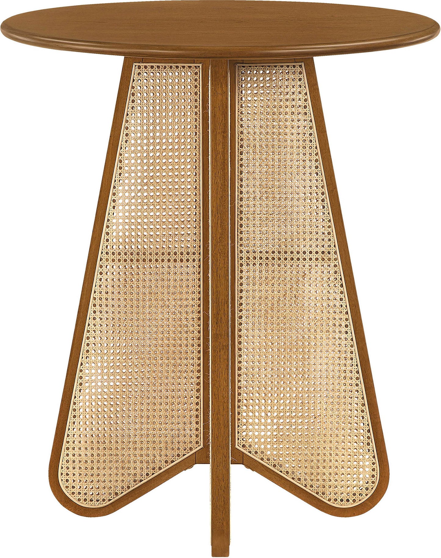 Butterfly - Solid Wood And Natural Cane Table