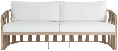 San Pietro - Resilient Waterproof Fabric 90.5" Upholstered Outdoor Patio Sofa