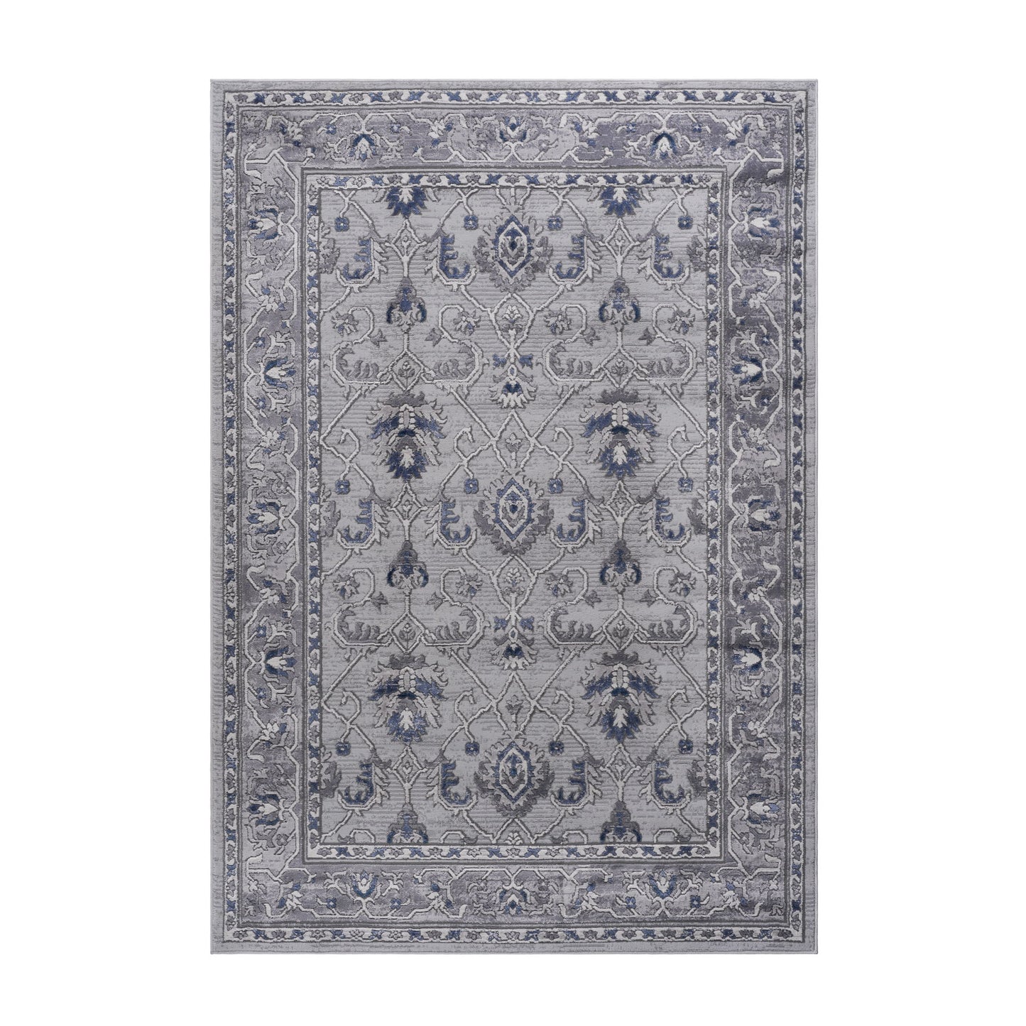 Marfi - 6' X 9' Oriental Area Rug - Gray / Blue