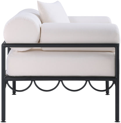 Portofino - Resilient Water Repellent Fabric Upholstered Outdoor Patio Chair