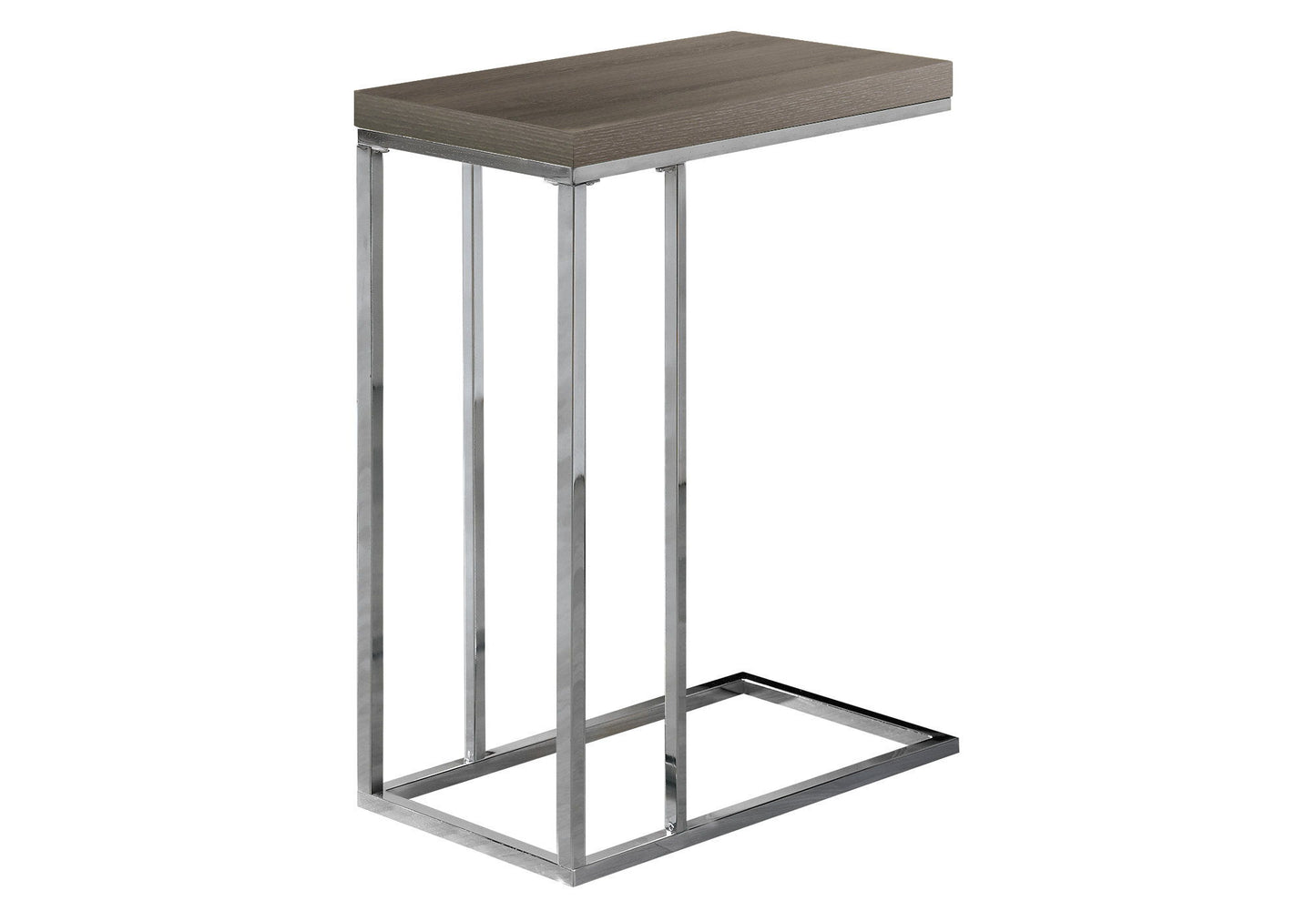 C-Shaped Table For Living Room - Taupe