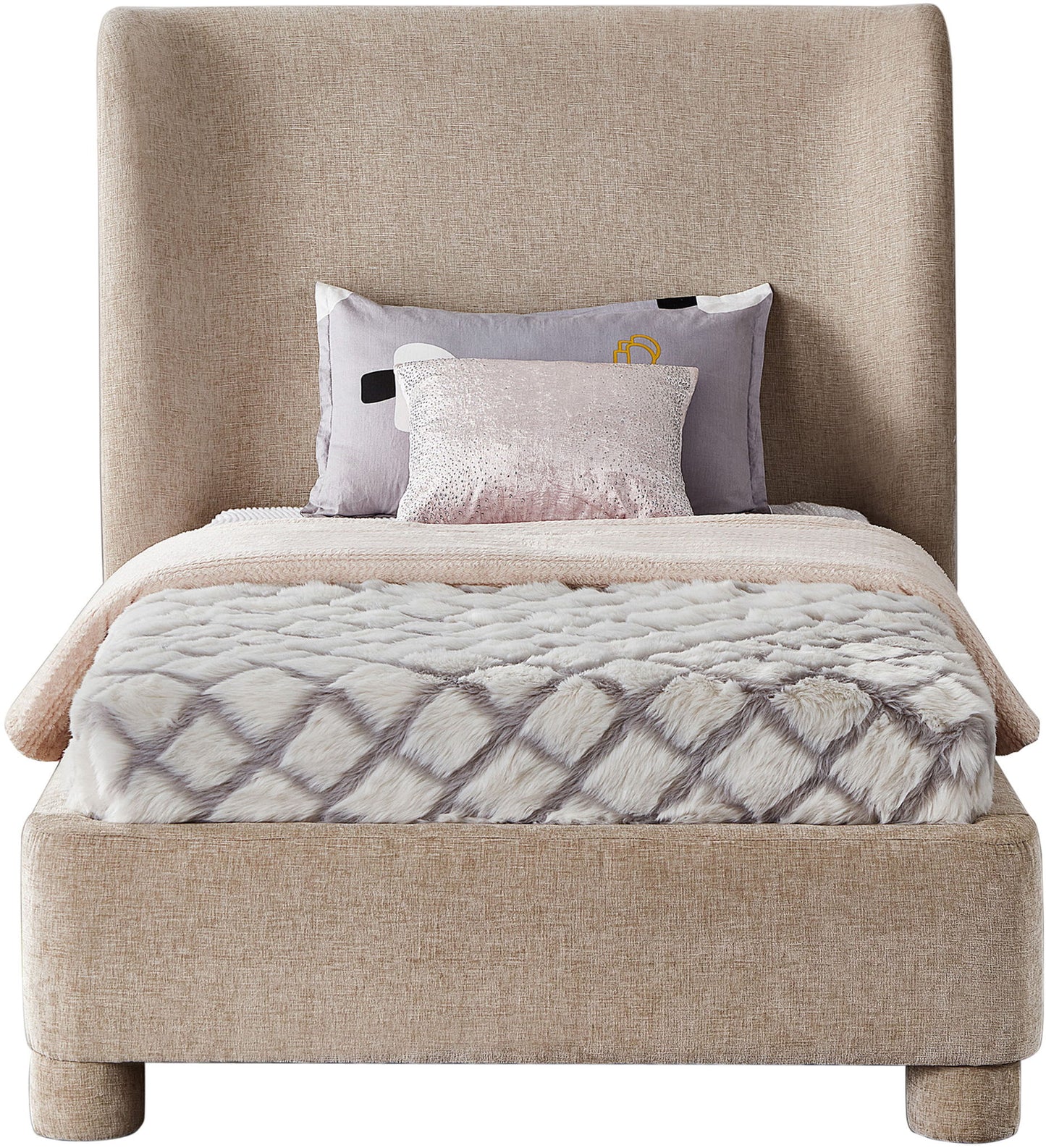 Penny - Chenille Fabric Bed