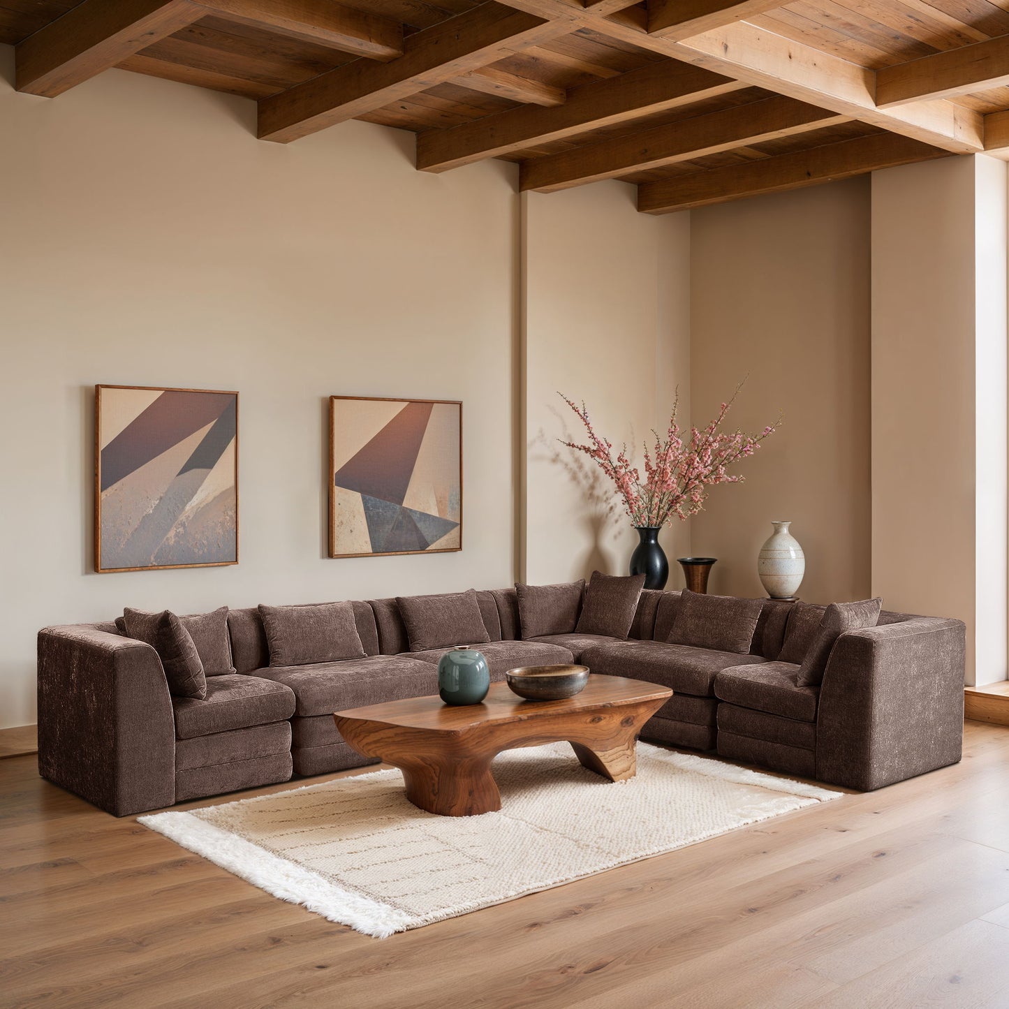 Stellar - 6 Piece Upholstered Modular Sectional
