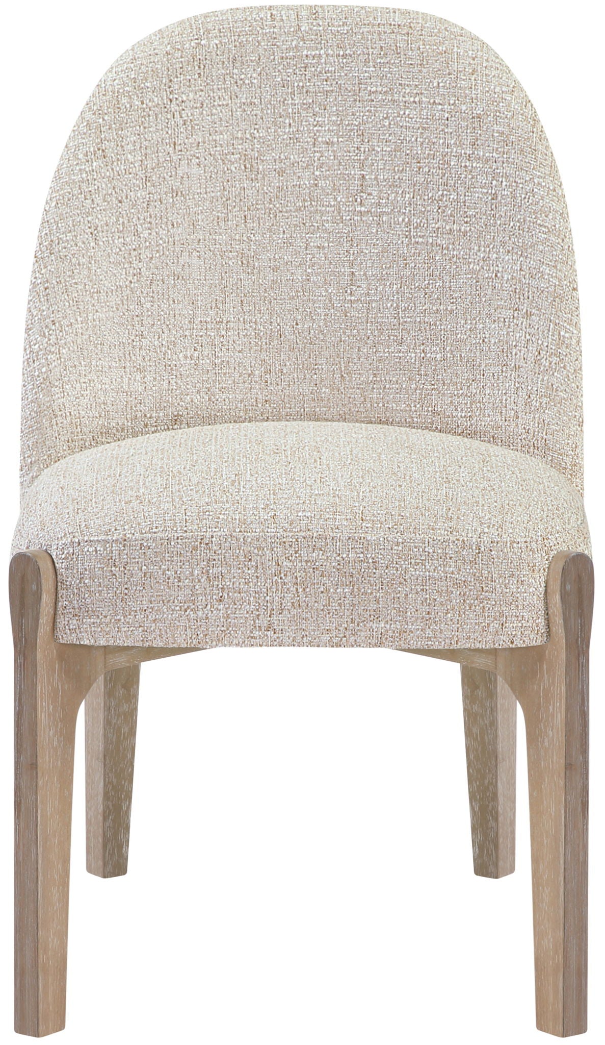 Torino - Upholstered Dining Chair With Brushed Natural Base (Set of 2)