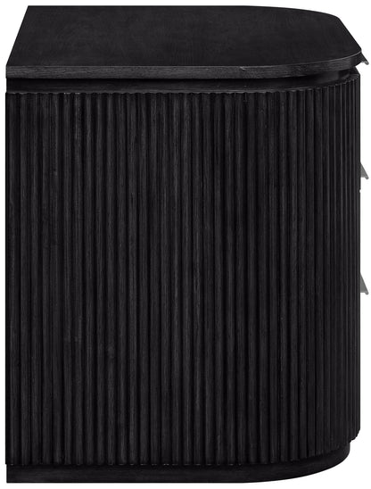 Astrid - Solid Wood And Oak Veneer Nightstand