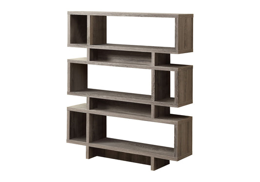 Etagere Bookcase 4 Tier For Office - Taupe