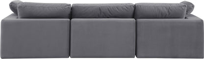 Comfy - Velvet Modular Sofa 3 Seats