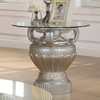 HD-8908S - End Table - Silver