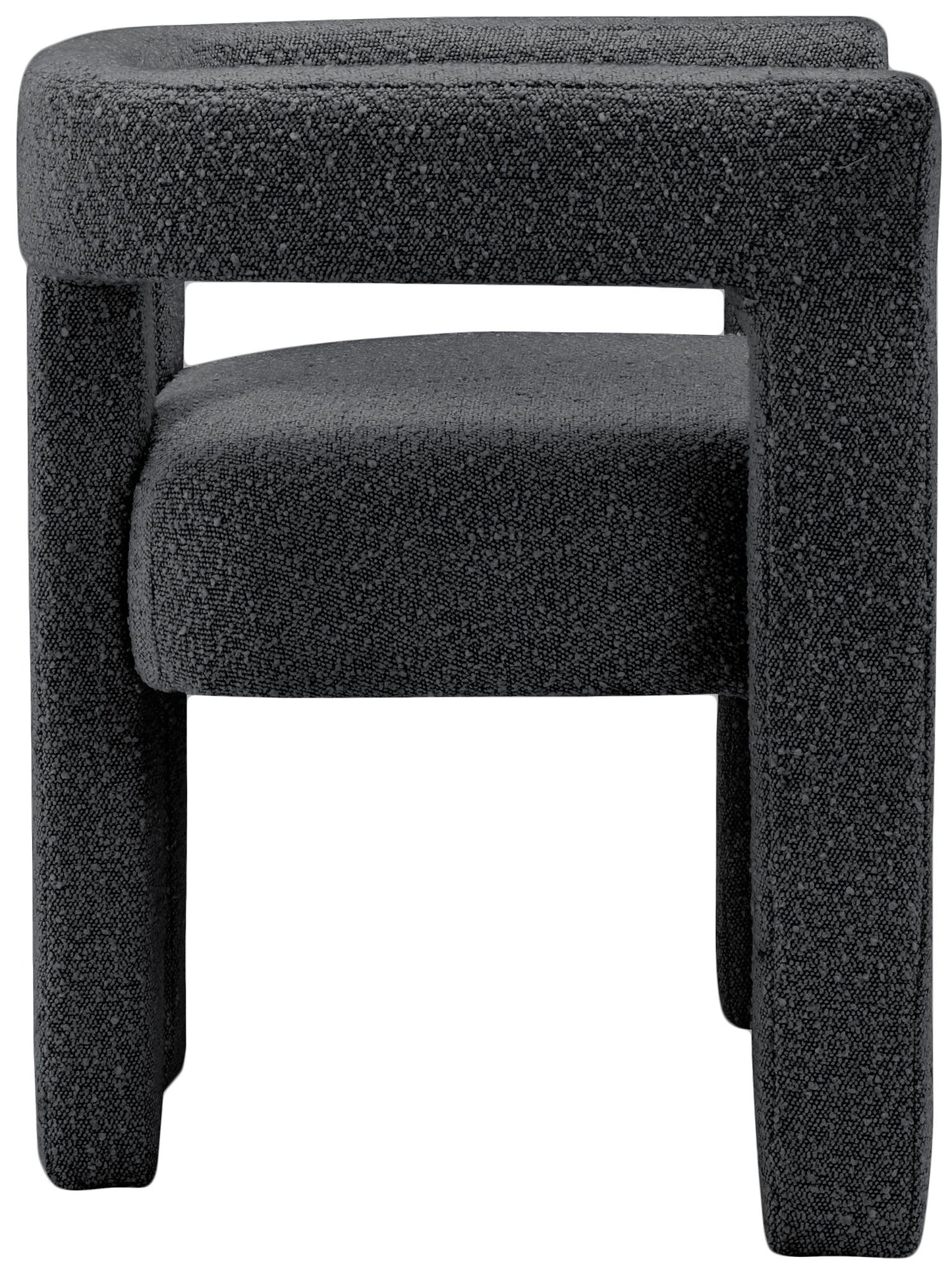 Athena - Boucle Fabric Dining Chair