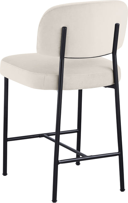 Zarelle - Performance Fabric Upholstered Counter Stool (Set of 2)