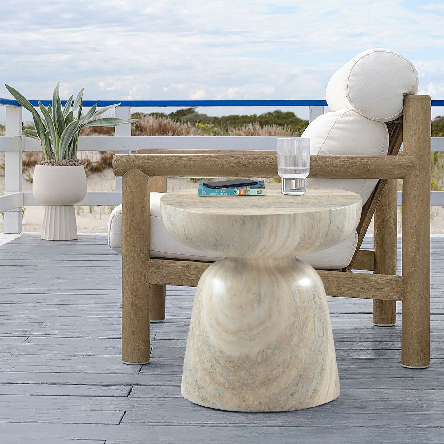 Avellino - Concrete End Table