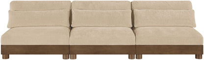 Turin - Fabric Upholstered Modular Armless Sofa